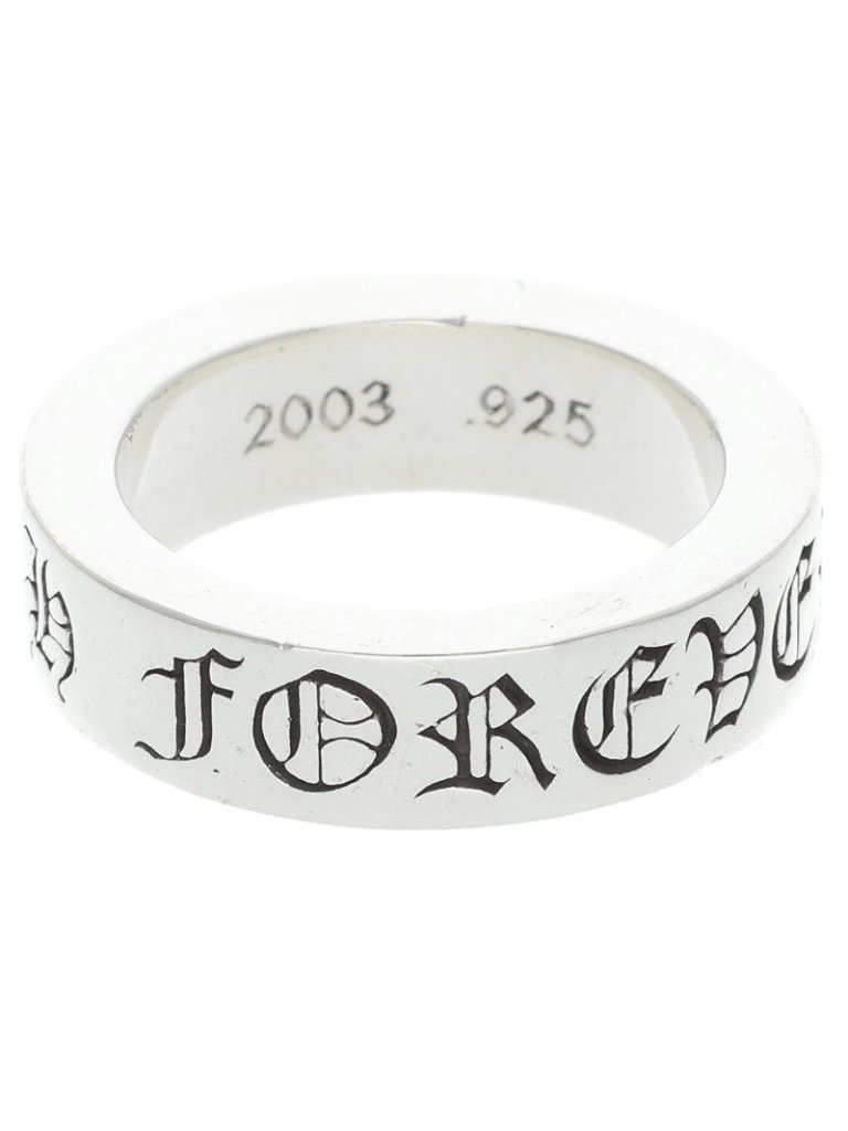 Chrome Hearts Mm Spacer Forever Silver Ring 1780$